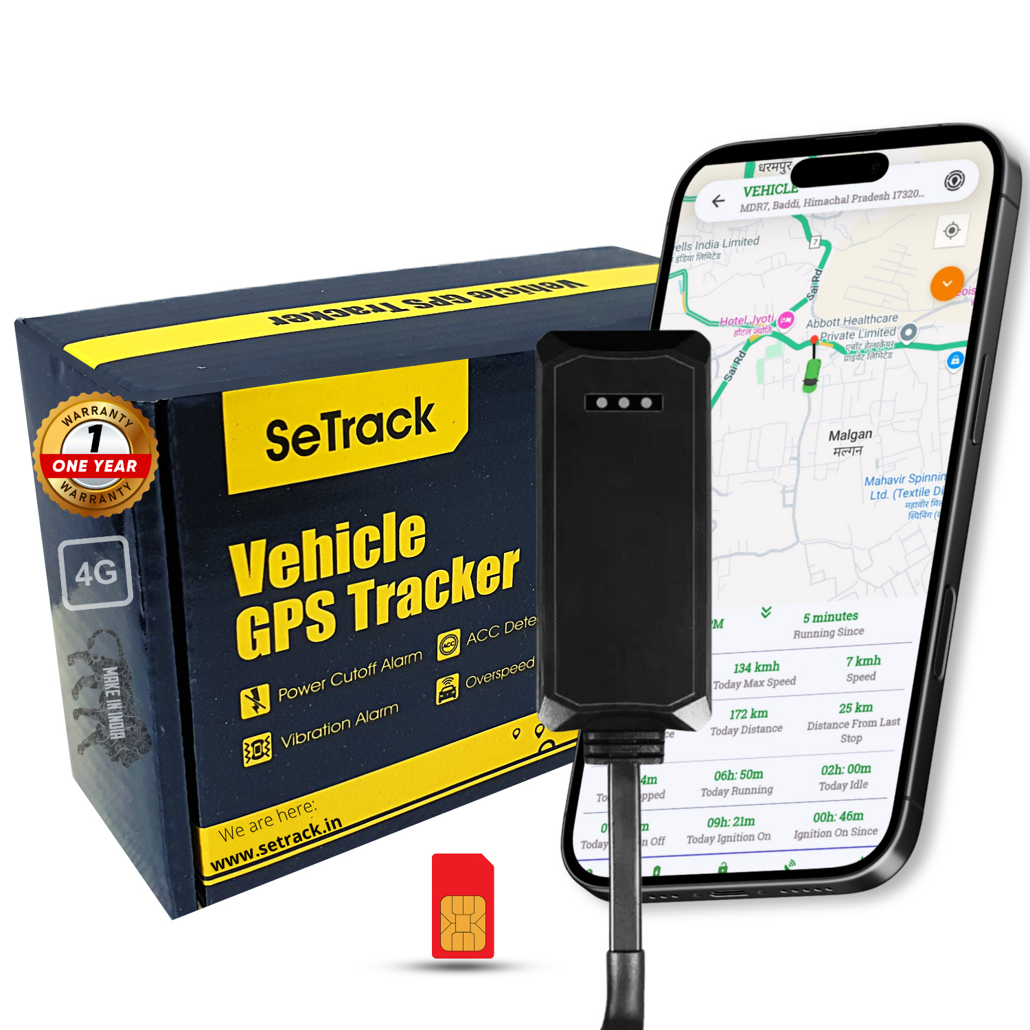 SeTrack SE-03 GPS 4G (WIRED)