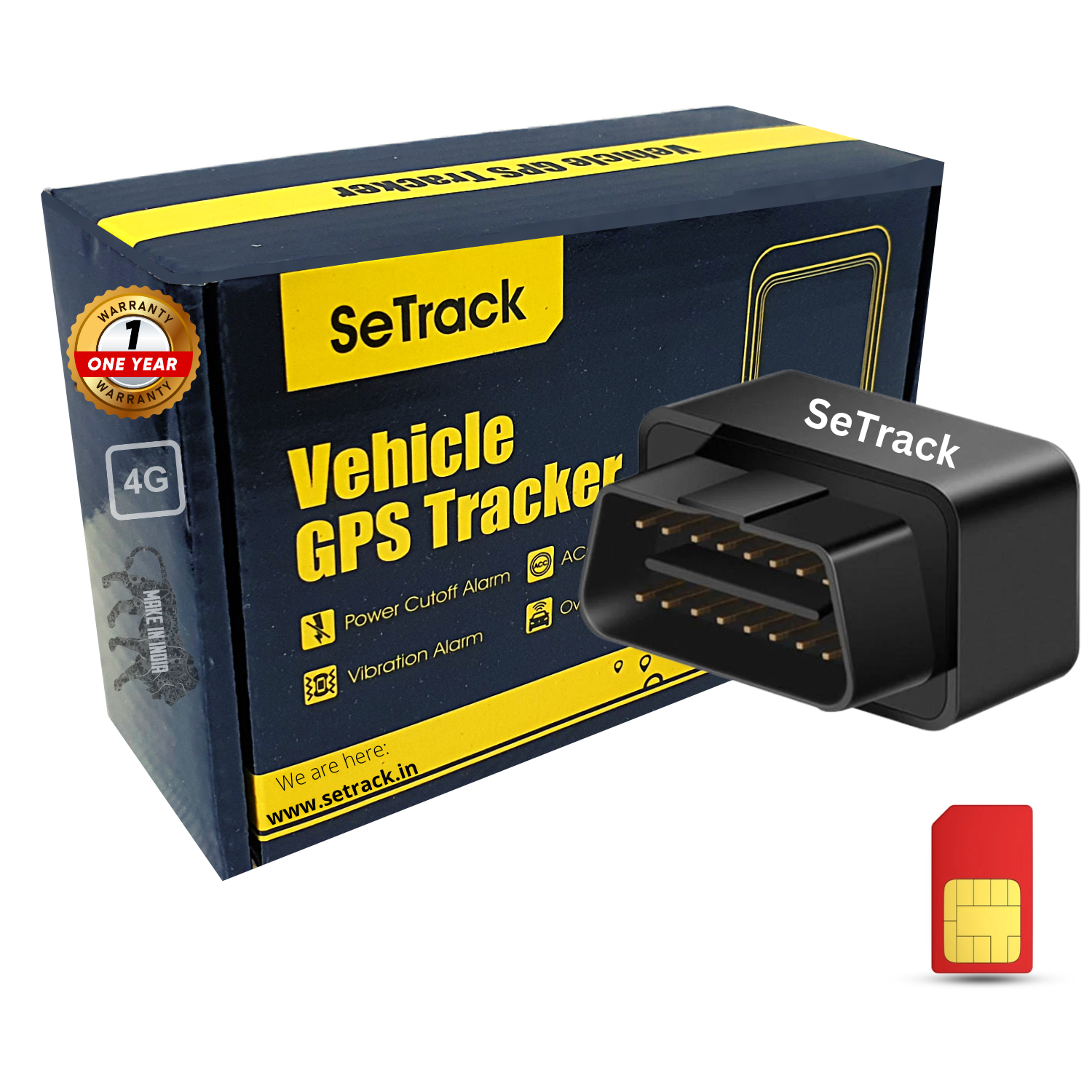 SeTrack SE-06 GPS 4G (OBD)